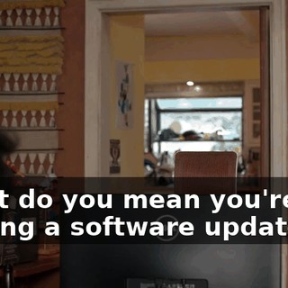What do you mean you're not issuing a software update?