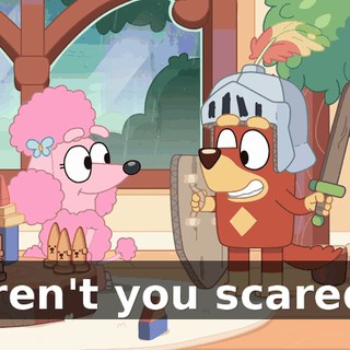 Aren't you scared?