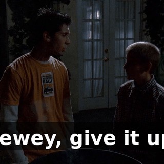 Dewey, give it up.