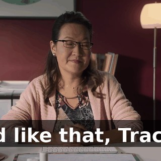 I'd like that, Tracy,