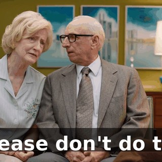 - Please don't do this.