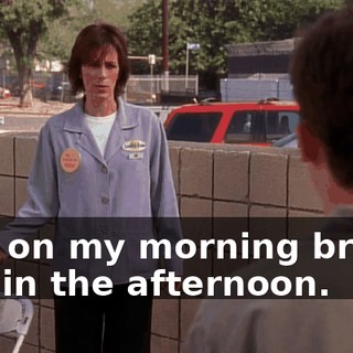 One on my morning break, one in the afternoon.