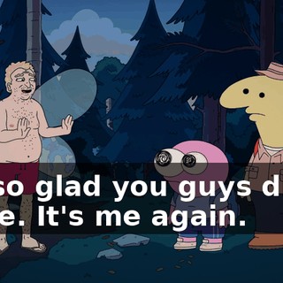 I'm so glad you guys didn't leave. It's me again.