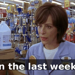 in the last week.