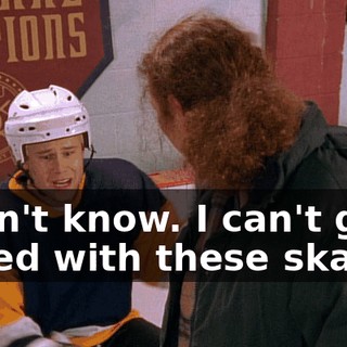 I don't know. I can't get speed with these skates.