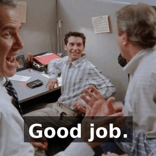 Good job.