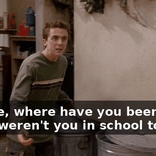 Reese, where have you been? Why weren't you in school today?