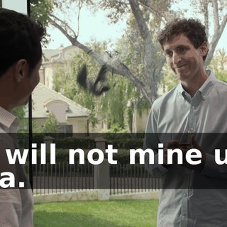 We will not mine user data.