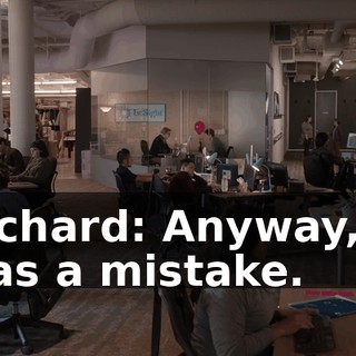 Richard: Anyway, it was a mistake.