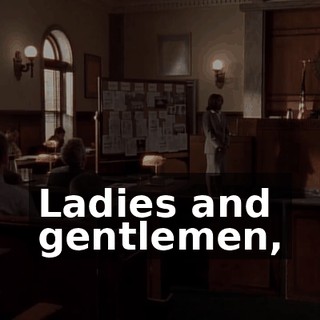 Ladies and gentlemen,