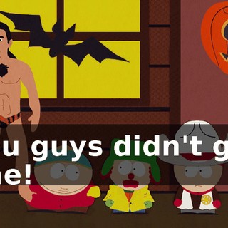 You guys didn't get one!