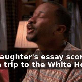 My daughter's essay scored her a trip to the White House.