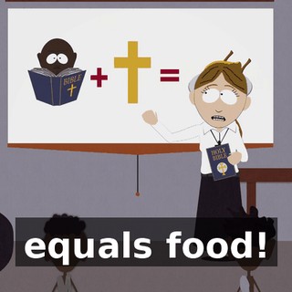 equals food!