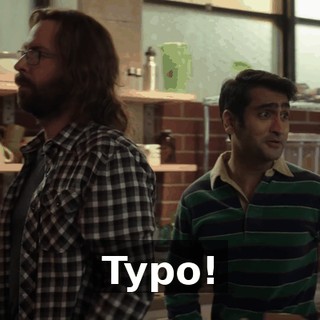 Typo!