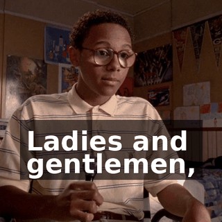 Ladies and gentlemen,