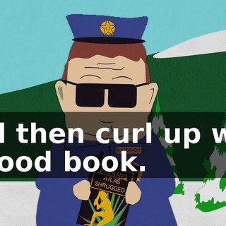 and then curl up with a good book.