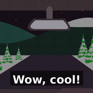 Wow, cool!