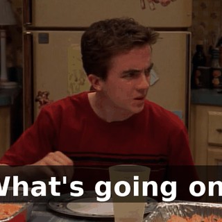 What's going on?