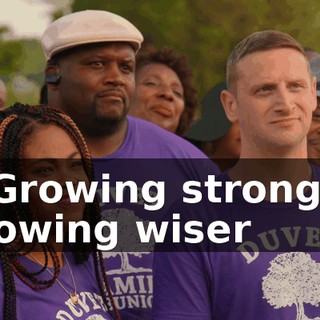 - ♪ Growing stronger, growing wiser ♪