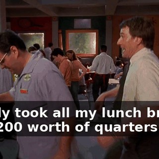It only took all my lunch breaks and $200 worth of quarters.