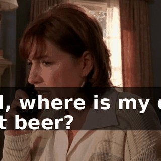 God, where is my diet root beer?