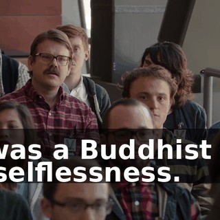 It was a Buddhist act of selflessness.