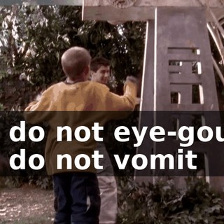 you do not eye-gouge, you do not vomit