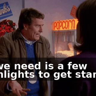 All we need is a few flashlights to get started.