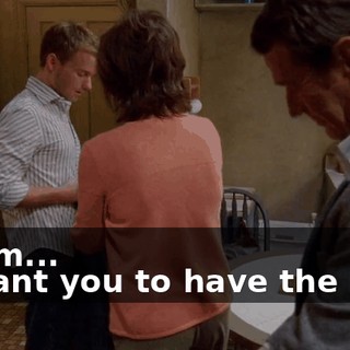 - Mom... - I want you to have the loan.
