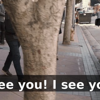 I see you! I see you!