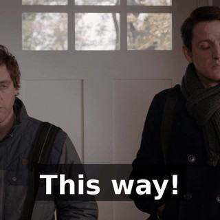This way!