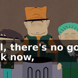 well, there's no going back now,