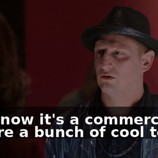 And now it's a commercial where a bunch of cool teens