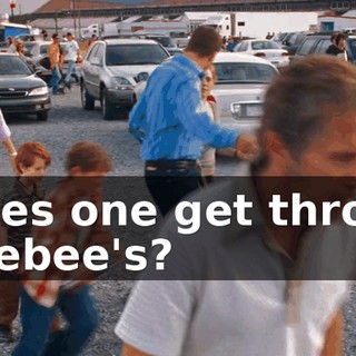 How does one get thrown out of Applebee's?