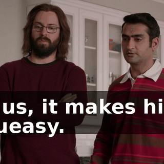 Plus, it makes him queasy.