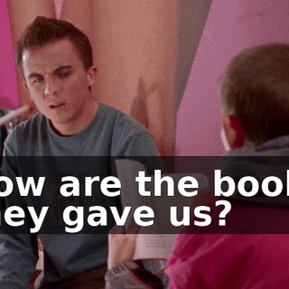 How are the books they gave us?