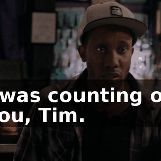 I was counting on you, Tim.