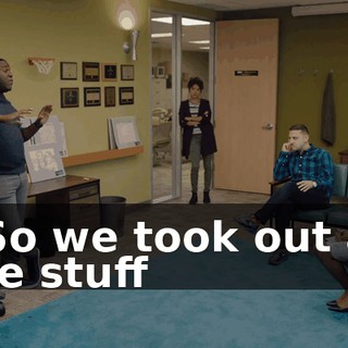 - So we took out all the stuff