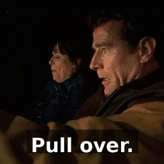 Pull over.
