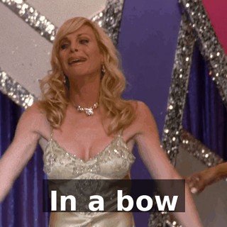 ♪ In a bow ♪