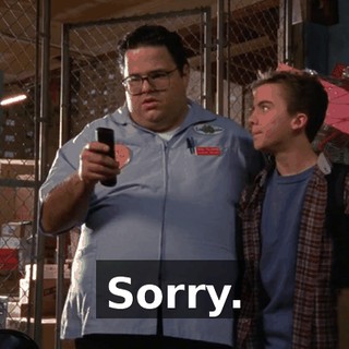 Sorry.