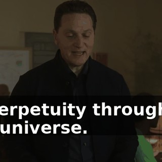 in perpetuity throughout the universe.