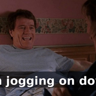 I'm jogging on down