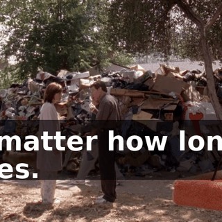 no matter how long it takes.