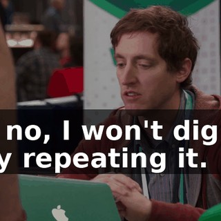 No, no, I won't dignify it by repeating it.