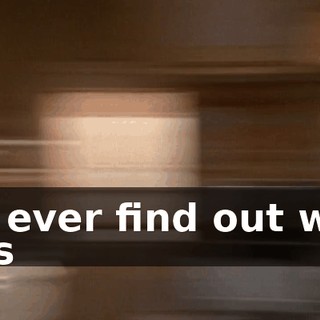 If I ever find out who it is
