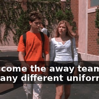 How come the away team has so many different uniforms?