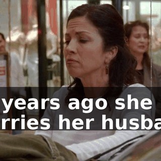 20 years ago she marries her husband
