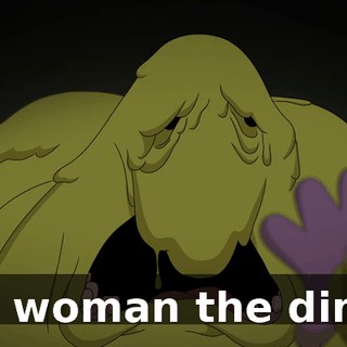 the woman the dime?