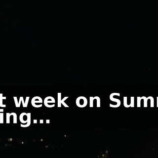 Last week on Summer Loving…
